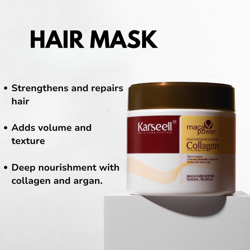 KARSEELL PACK: DEEP REPAIR AND INTENSE NOURISHMENT FOR YOUR HAIR.